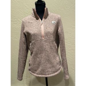 North Face Quarter Zip Sweater - Women’s Medium